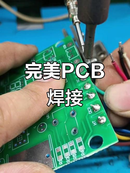 如何在电路板上焊接电线